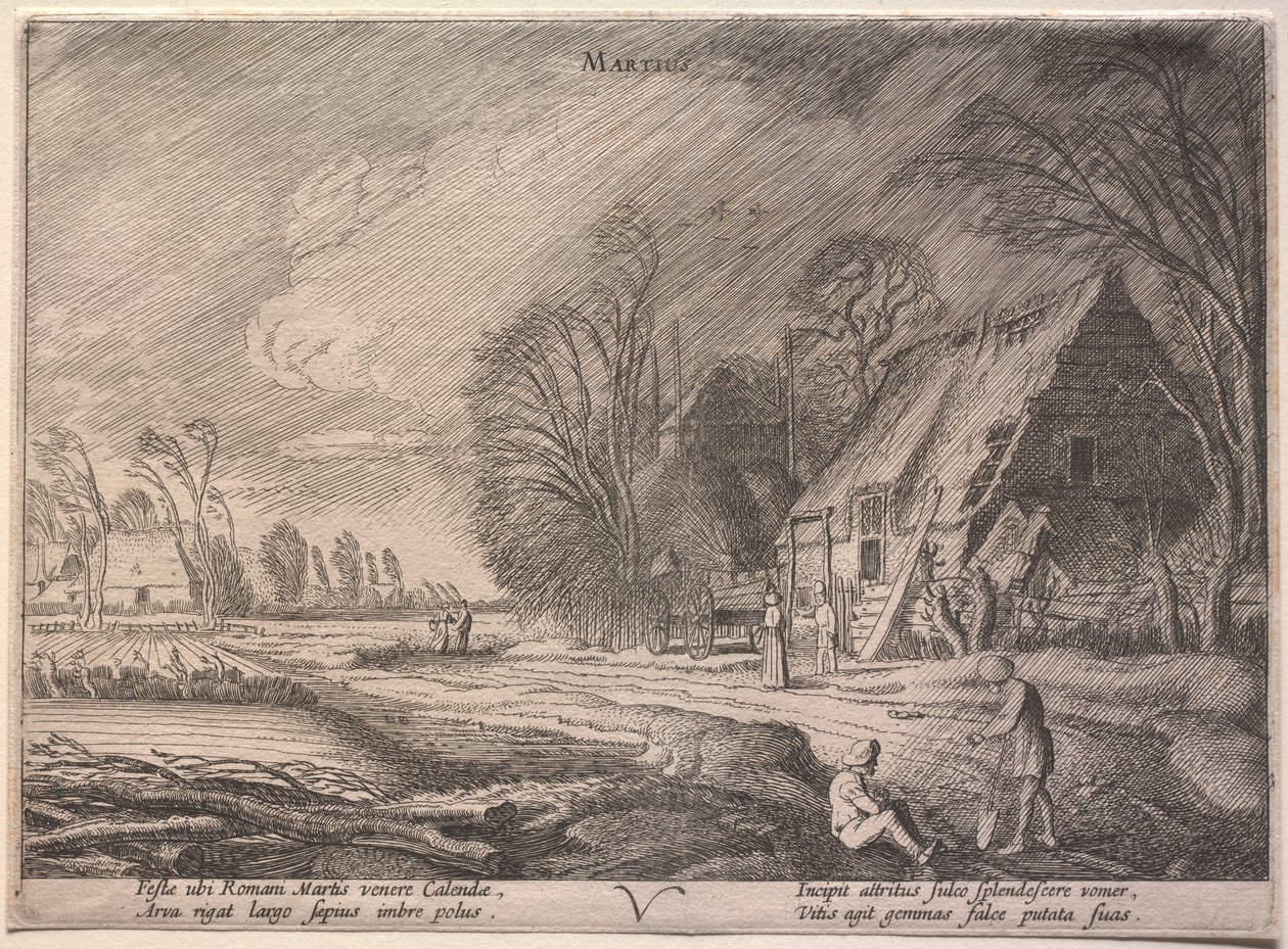 De tolv måneder: marts af Jan van de Velde II