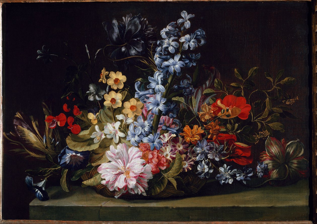 Blomsterkurv (maleri af Jan van den Hecke
