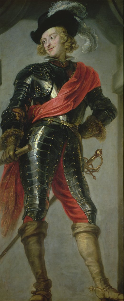Kardinal Infante Ferdinand (1609-41) guvernør i de spanske Nederlande, 1635 af Jan van den Hoecke