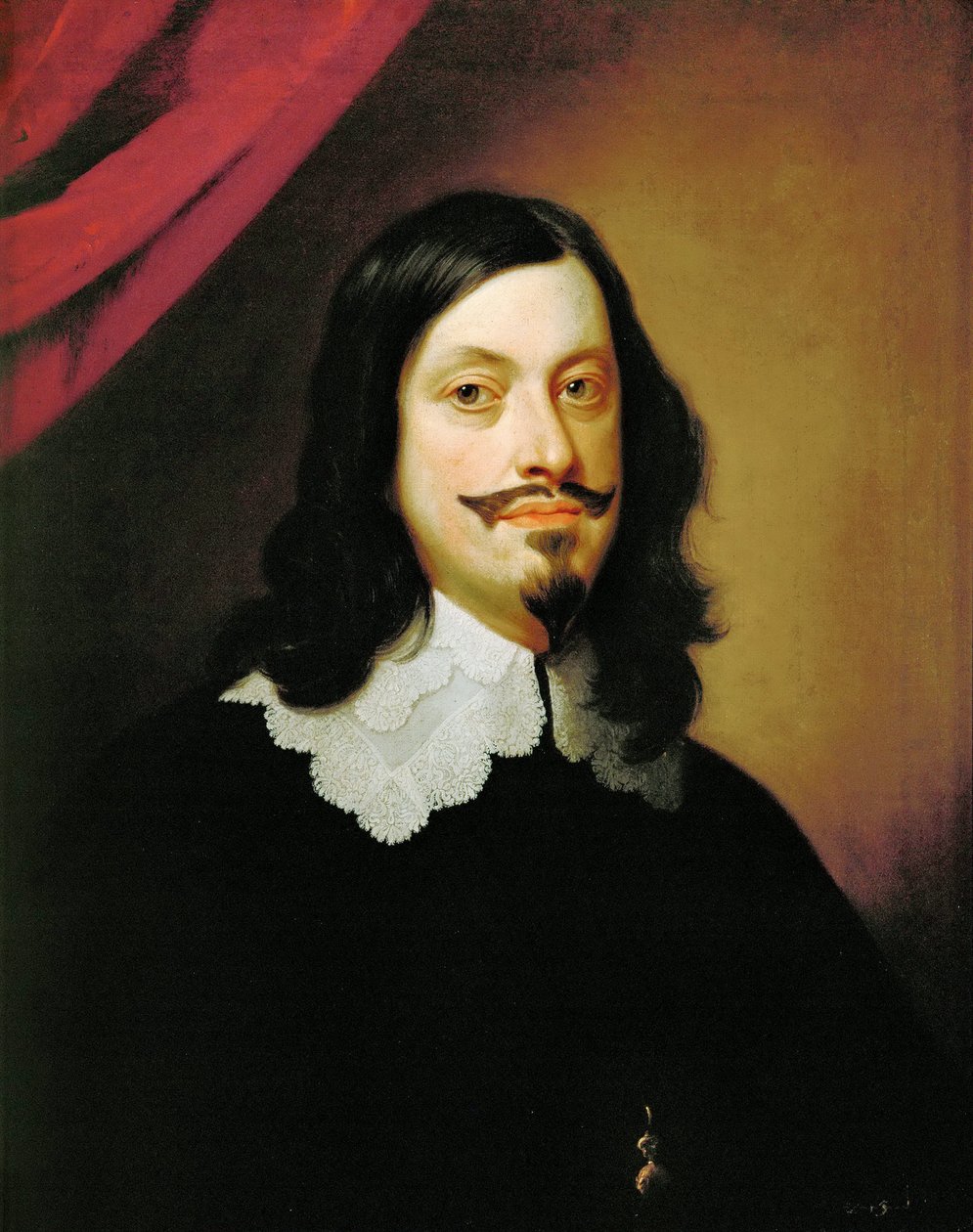 Portræt af kejser Ferdinand III (1608-1657) de Habsbourg - Jan van den Hoecke (van Hoek, van Hoeck, Vanhoek) (1611-1651). Olie på lærred, ca. 1643. Mål : 74,5x61 cm. Kunsthistorisk museum, Vienne af Jan van den Hoecke
