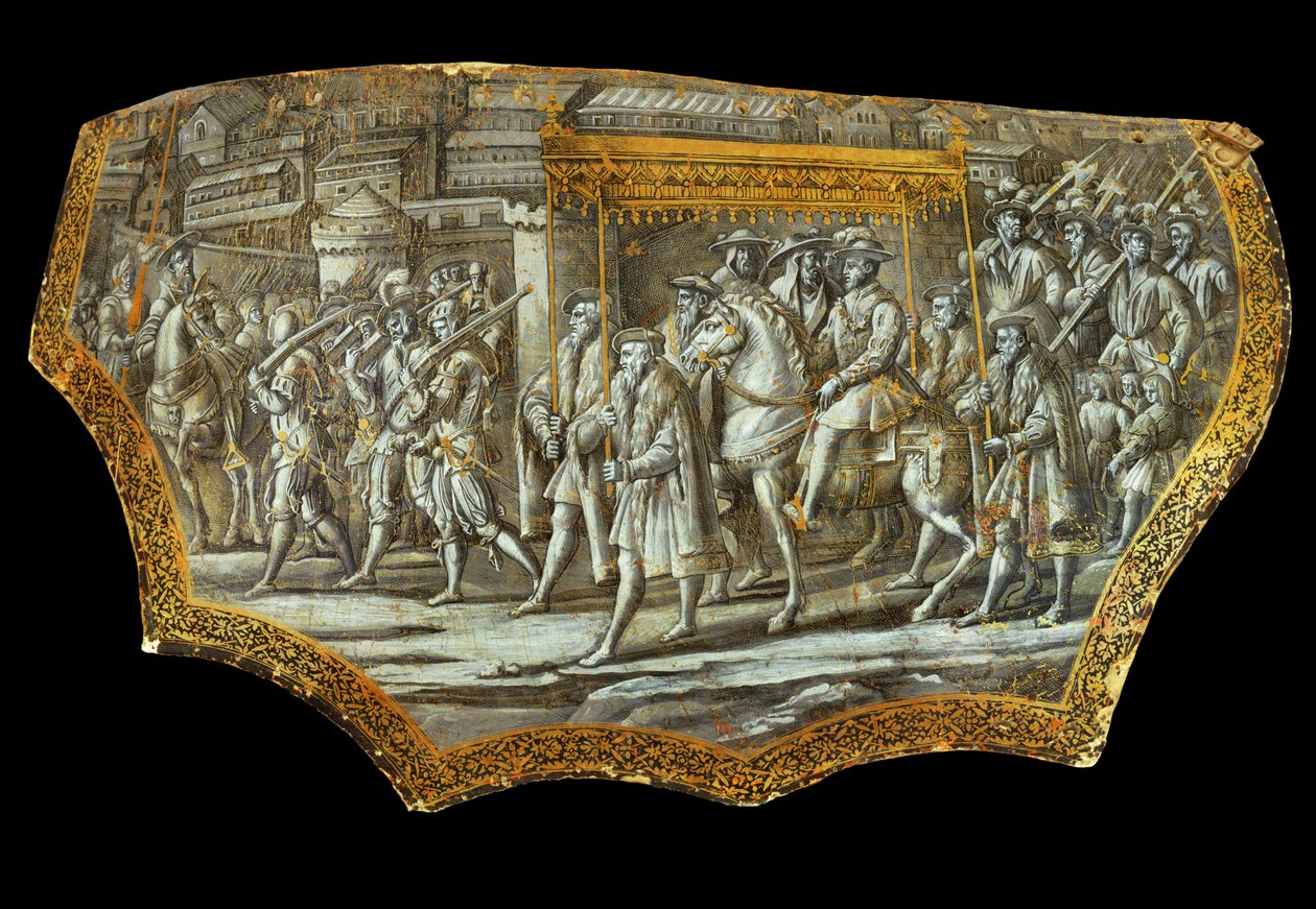 Paradeskjold efter Giovanni Stradanus: Cosimo I