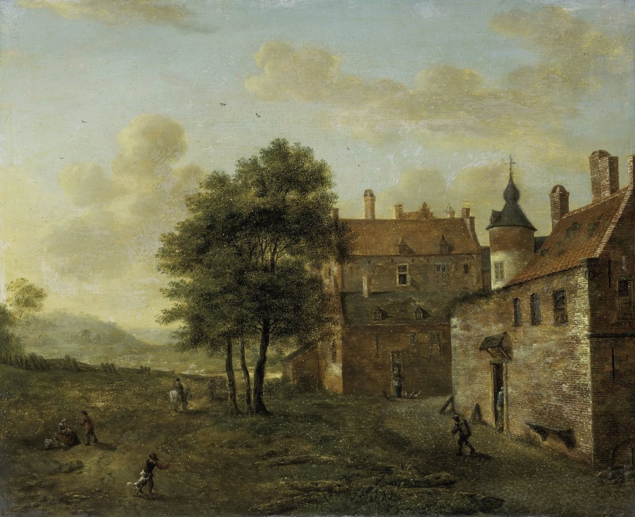 Et landsted af Jan van der Heyden