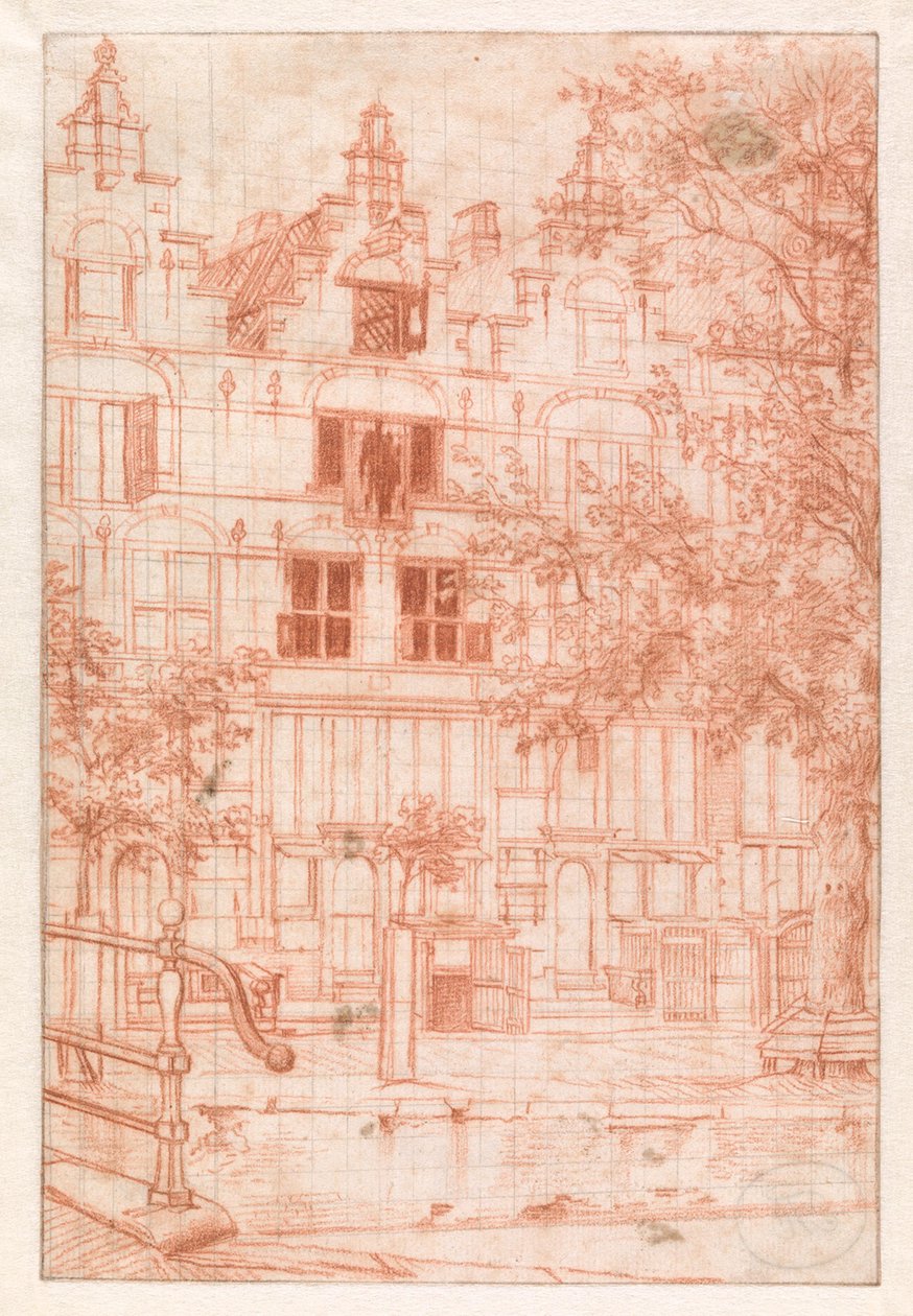Efter en brand på Herengracht i 1683 af Jan van der Heyden