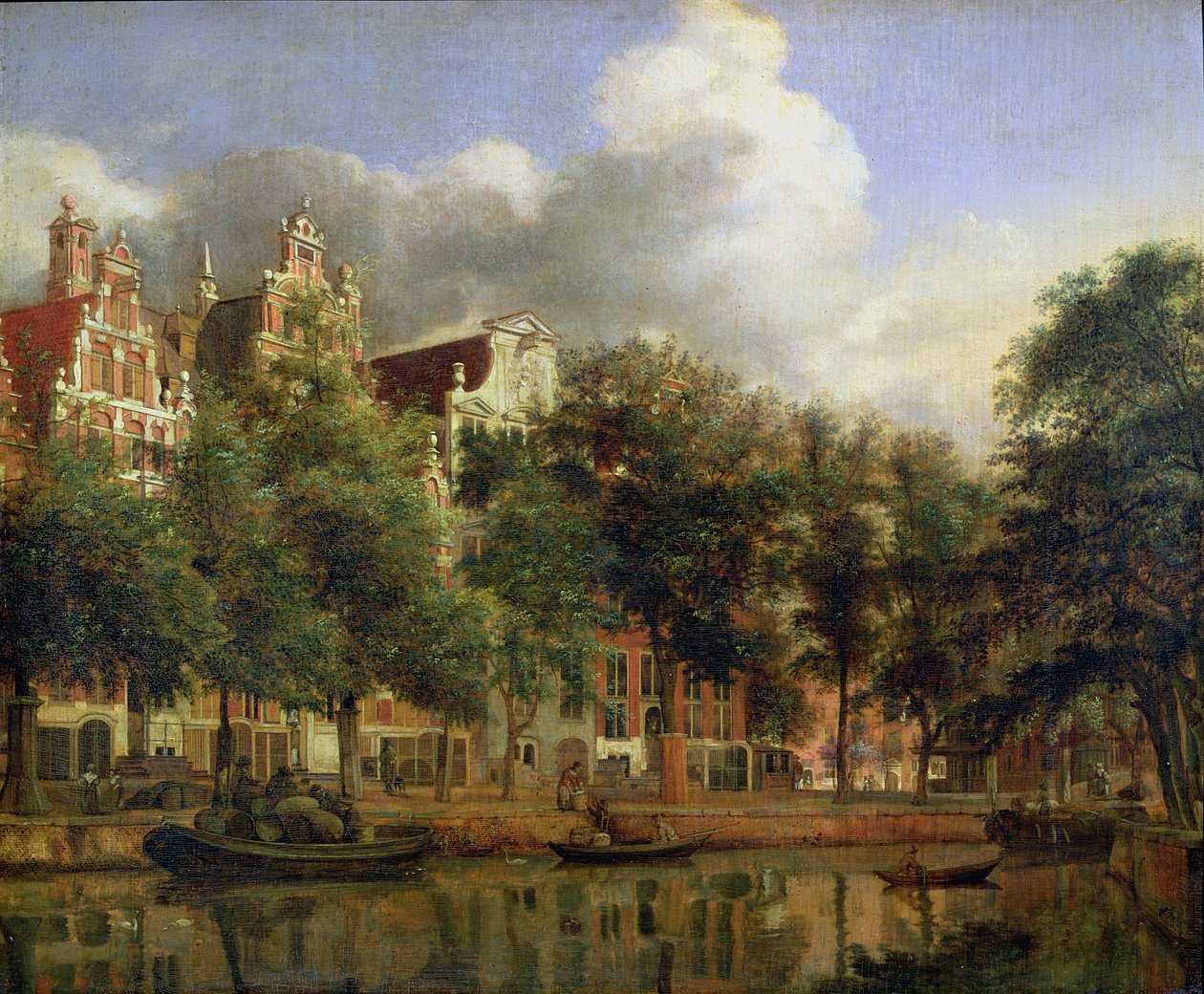 Herengracht, Amsterdam af Jan van der Heyden
