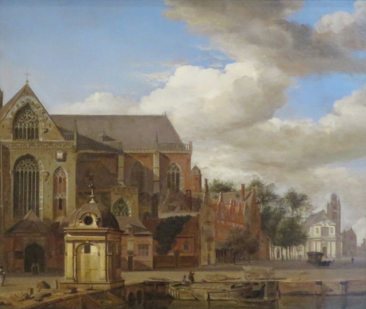 Bybillede af Jan van der Heyden