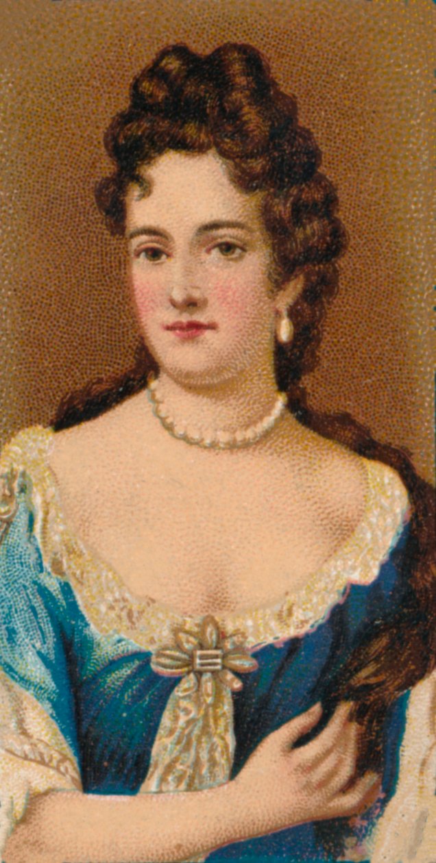Dronning Mary II 1662-1694, fælles suveræn for England, Skotland og Irland, 1912 af Jan van der Vaart