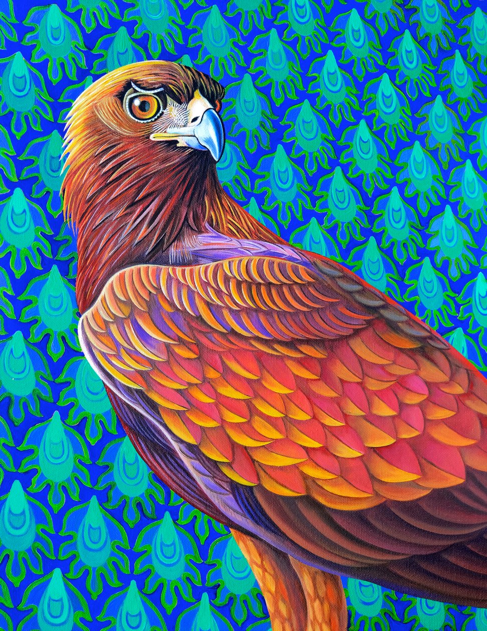 Kongeørn, 2017, af Jane Tattersfield