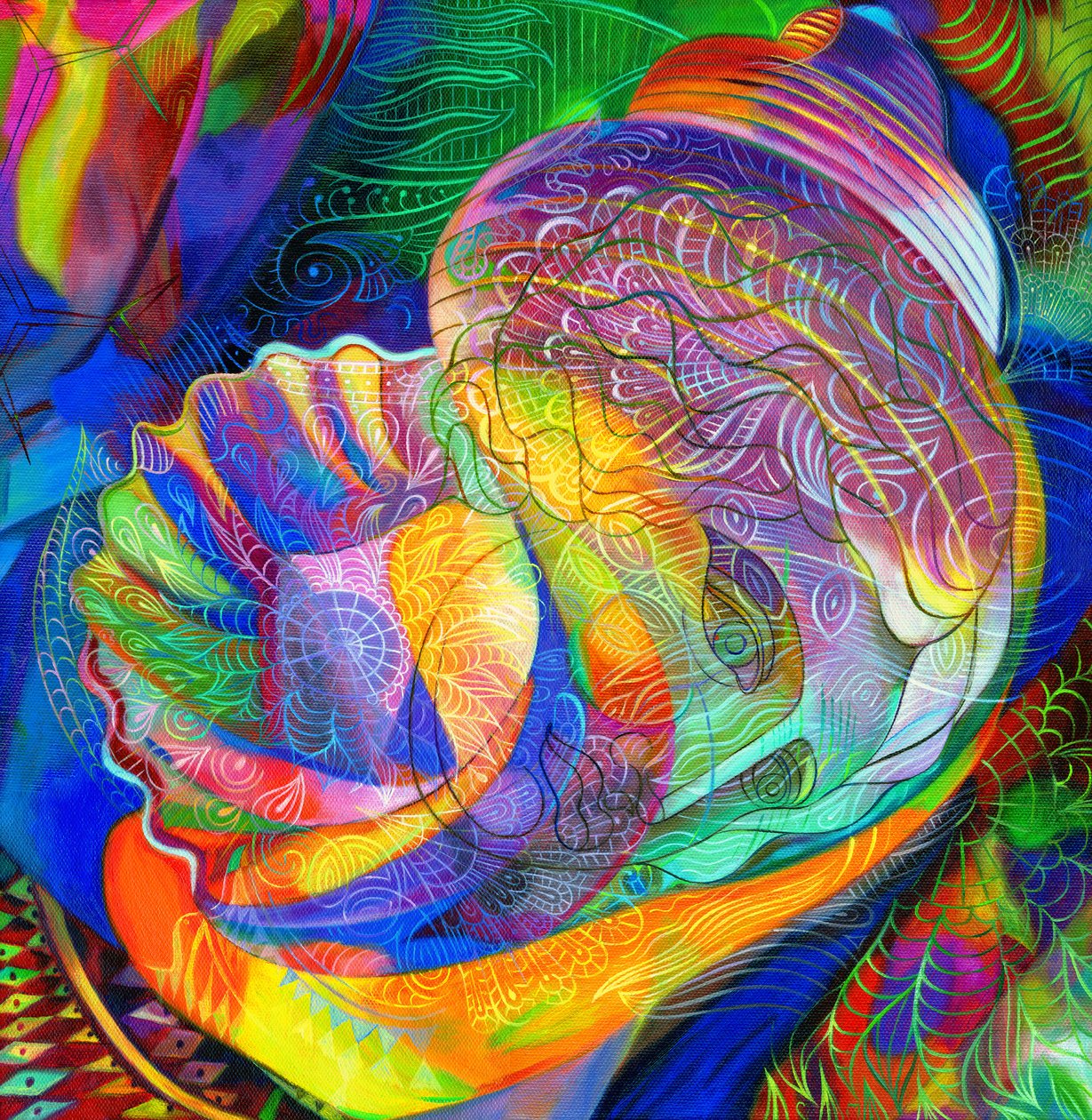 I et halcyon hav, 2011, af Jane Tattersfield