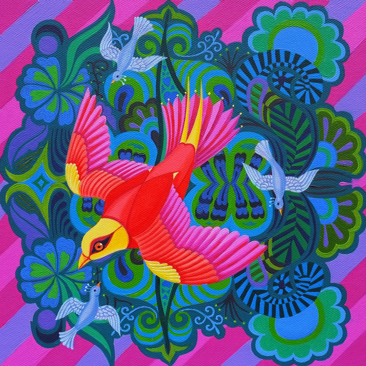 Fugl, 2013, af Jane Tattersfield