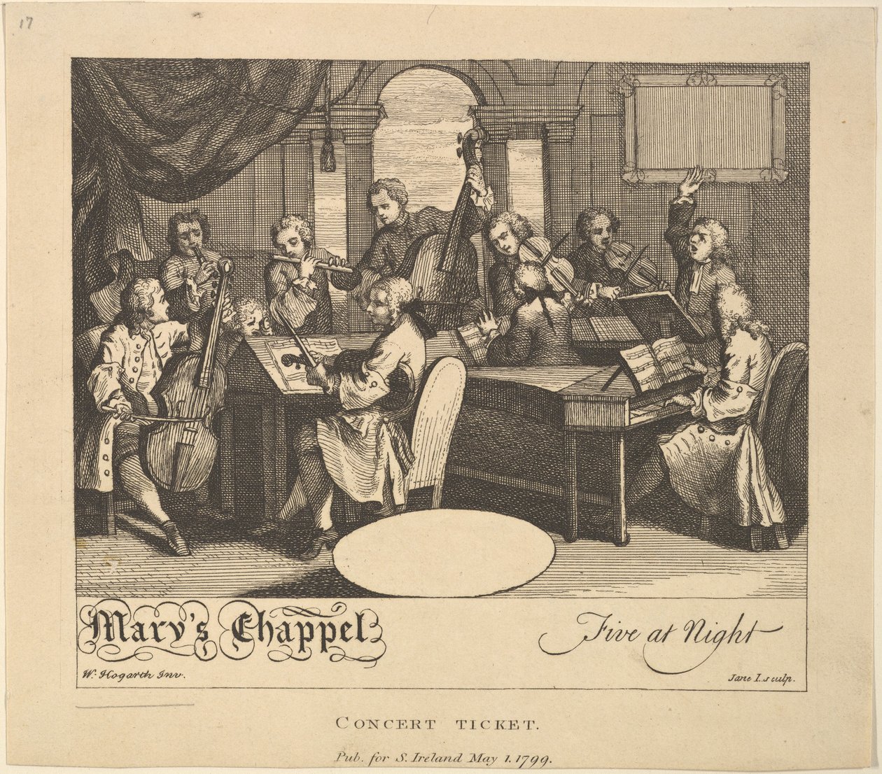 Koncertbillet - Mary