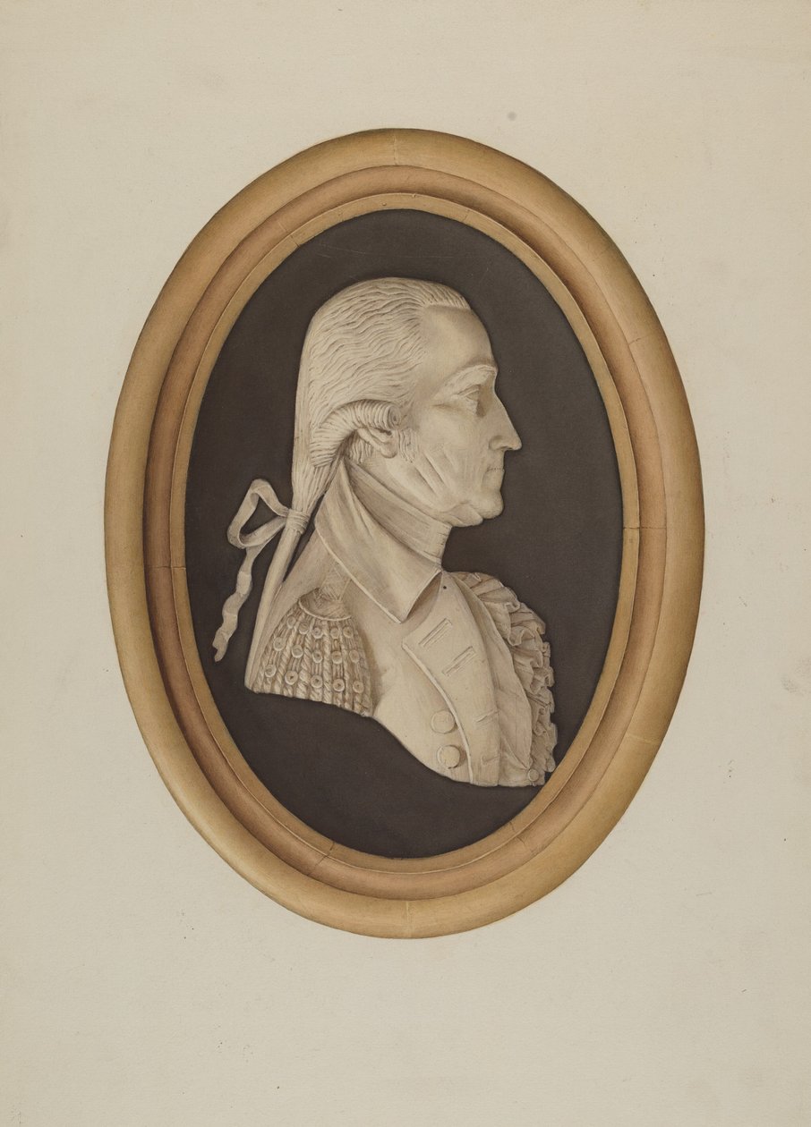 Buste af Washington af Jane Iverson