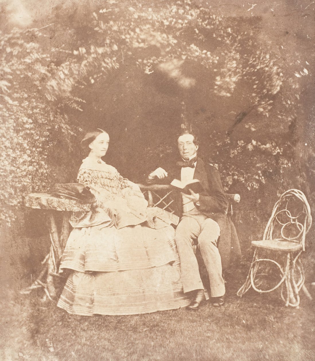 Hr og fru W. Beach, 1853-56. af Jane Martha St. John