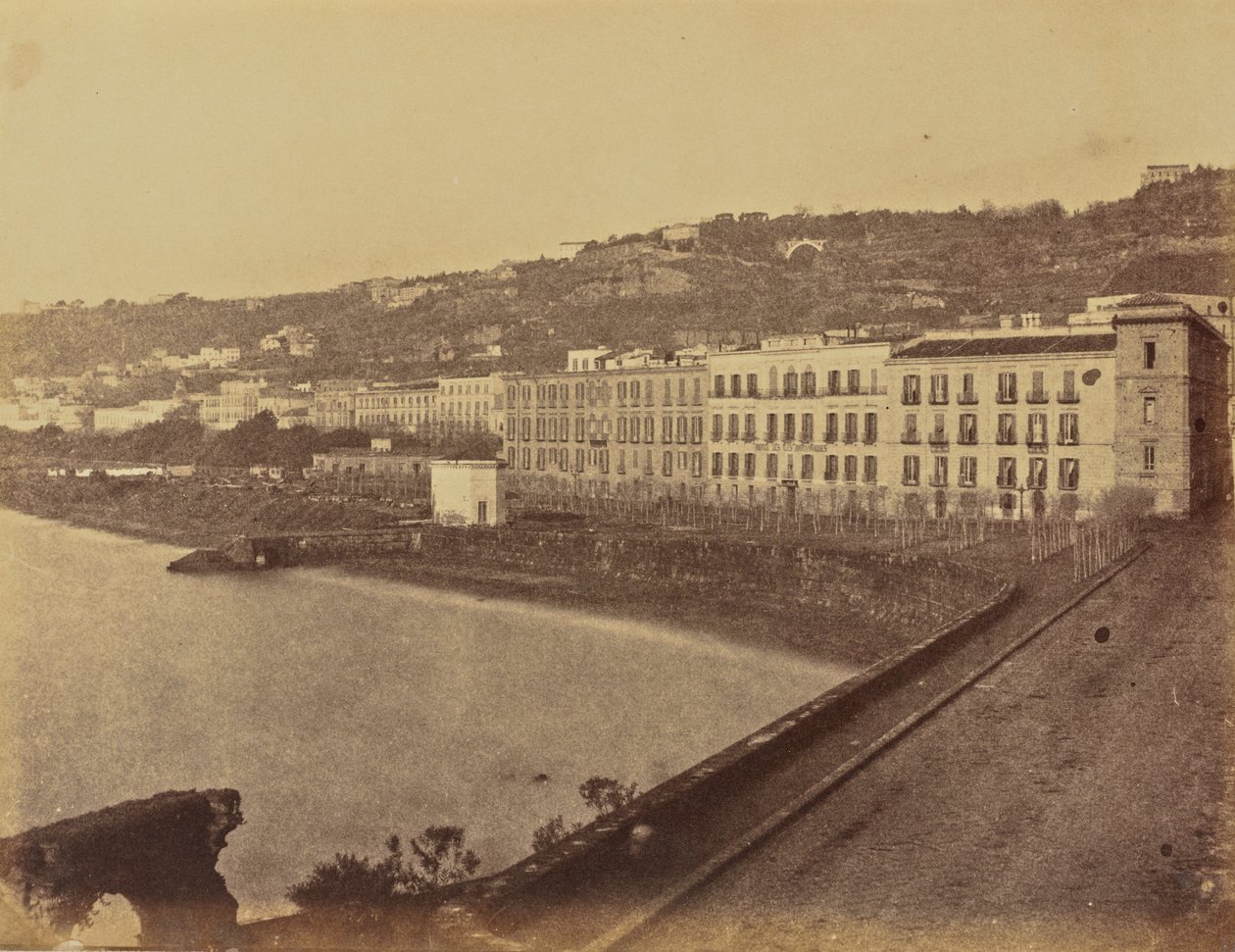Napoli, fra vores vindue på Hotel des Etrangers af Jane Martha St. John