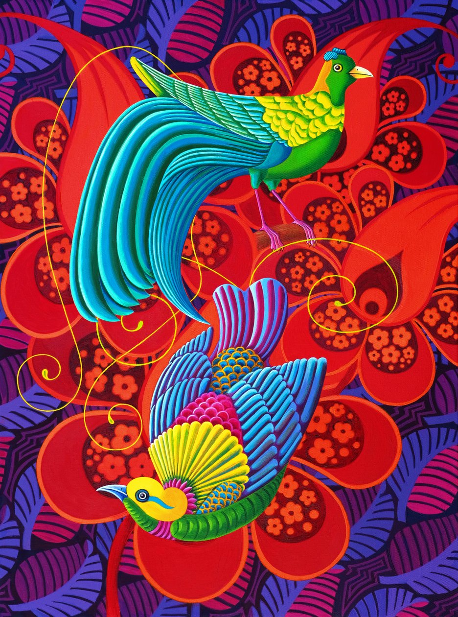 Birds of Paradise, 2020 af Jane Tattersfield