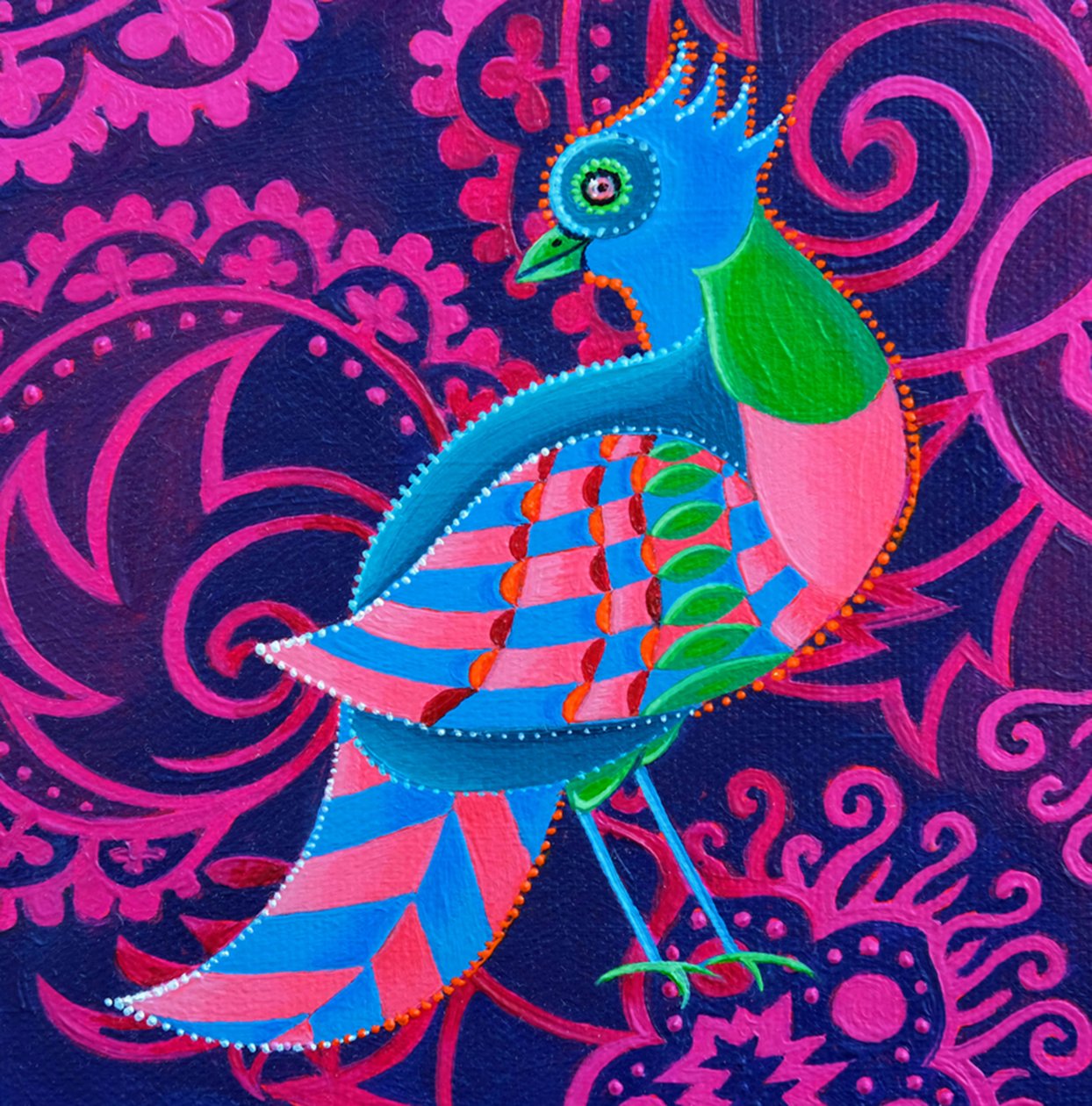 Ternet fugl, 2019 af Jane Tattersfield