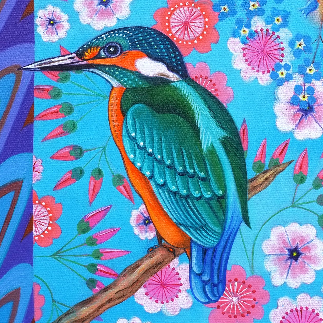 Kingfisher, 2016, af Jane Tattersfield