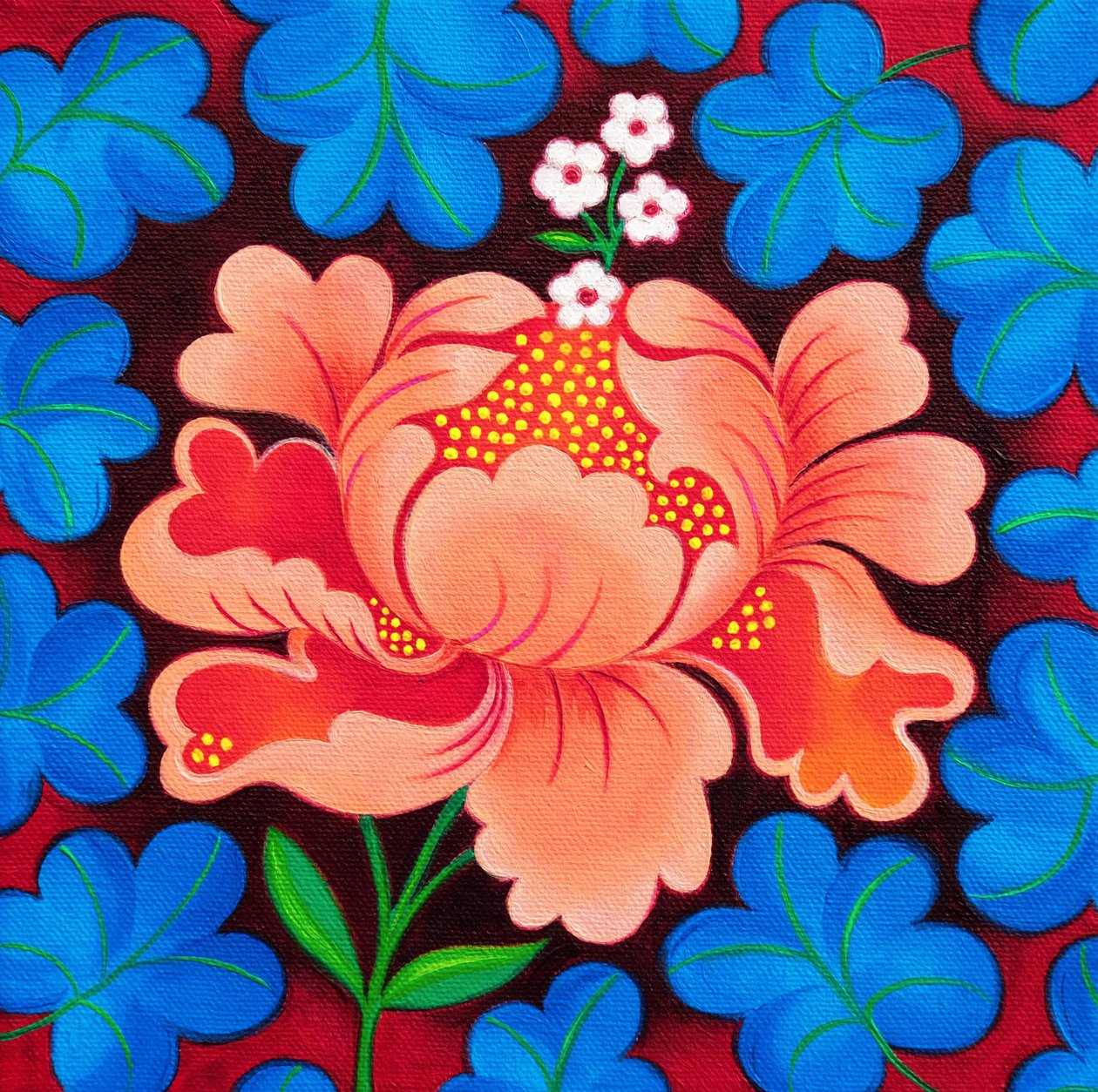Peony, 2020 af Jane Tattersfield