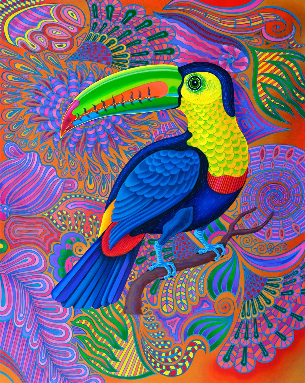 toucan, 2021 af Jane Tattersfield
