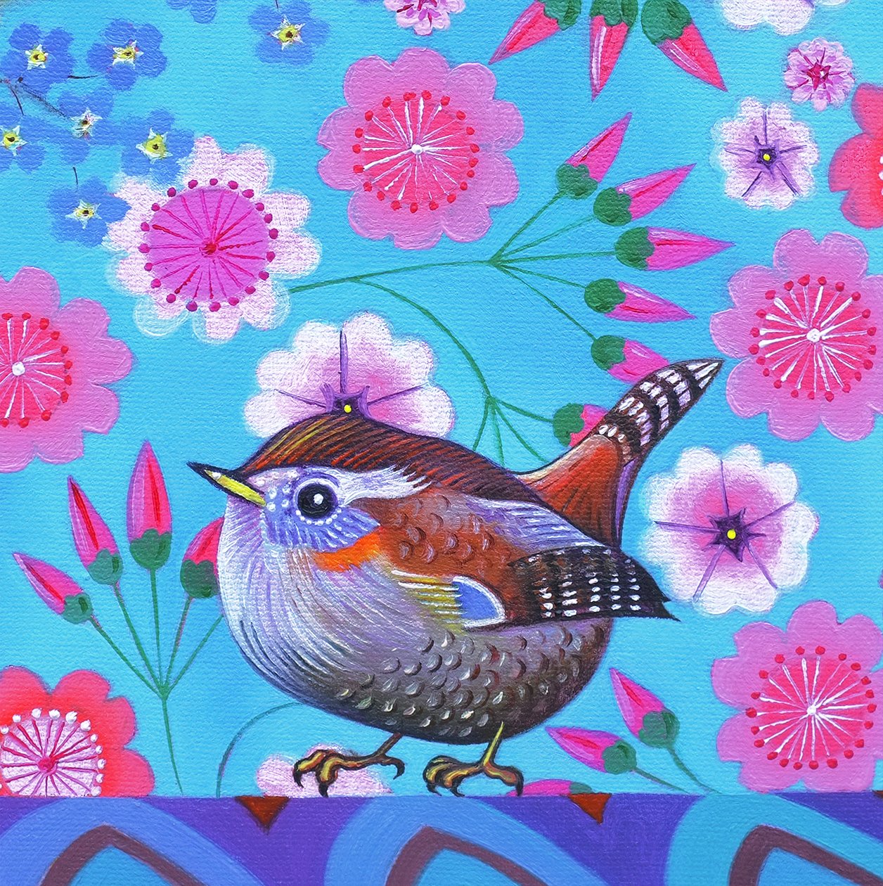 Wren, 2016, af Jane Tattersfield