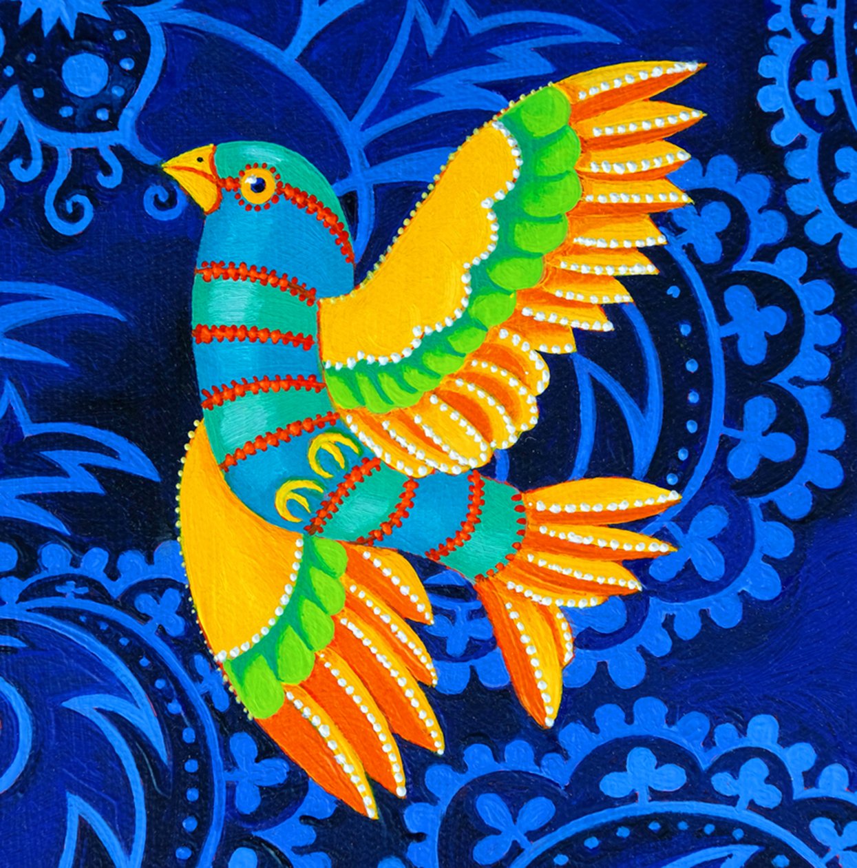 Gulvinget fugl, 2019 af Jane Tattersfield