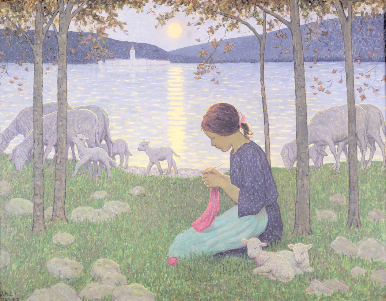 Den lille Hyrdinde af Janet Fisher