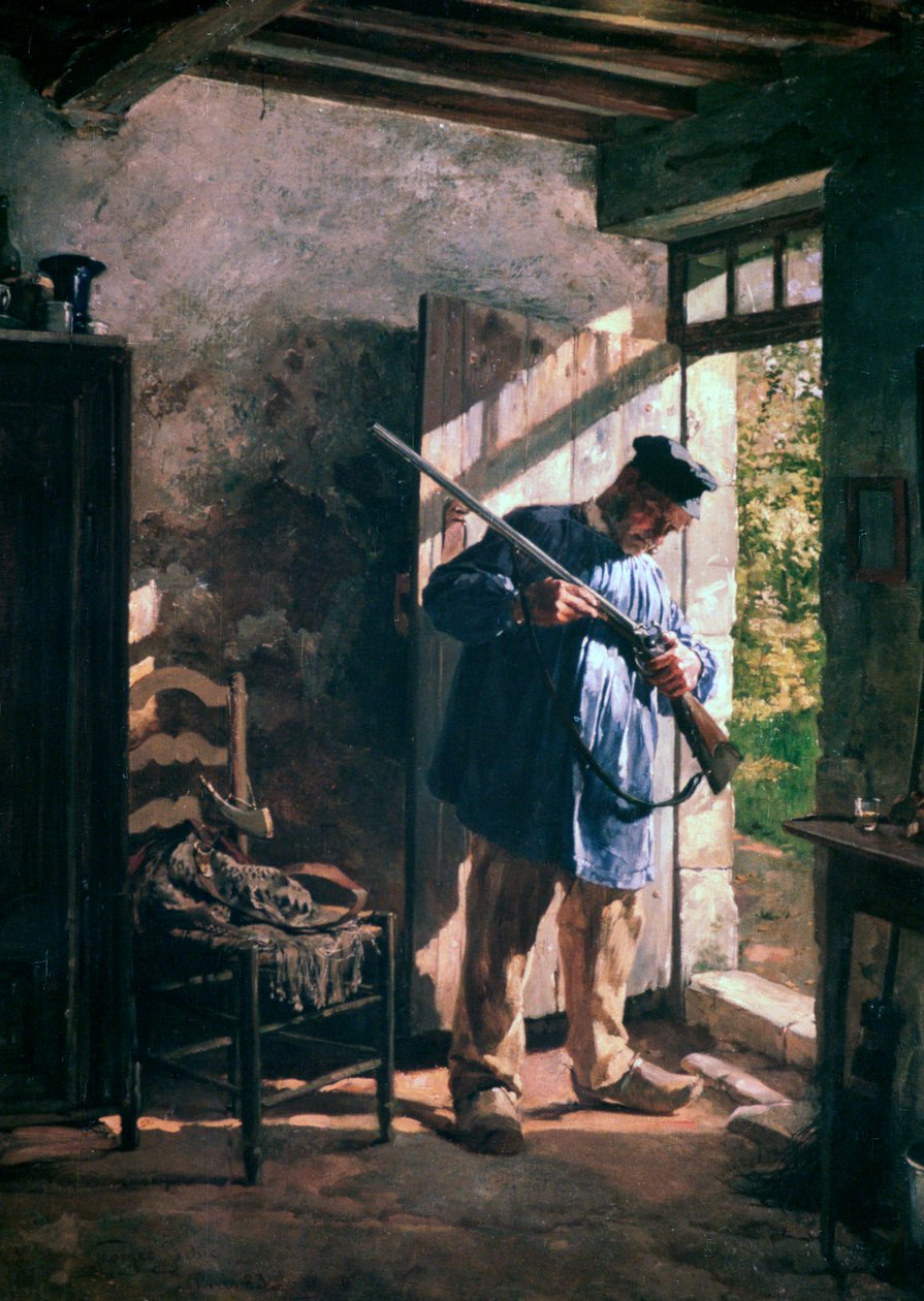 Før jagten, 1883 af Janez Šubic