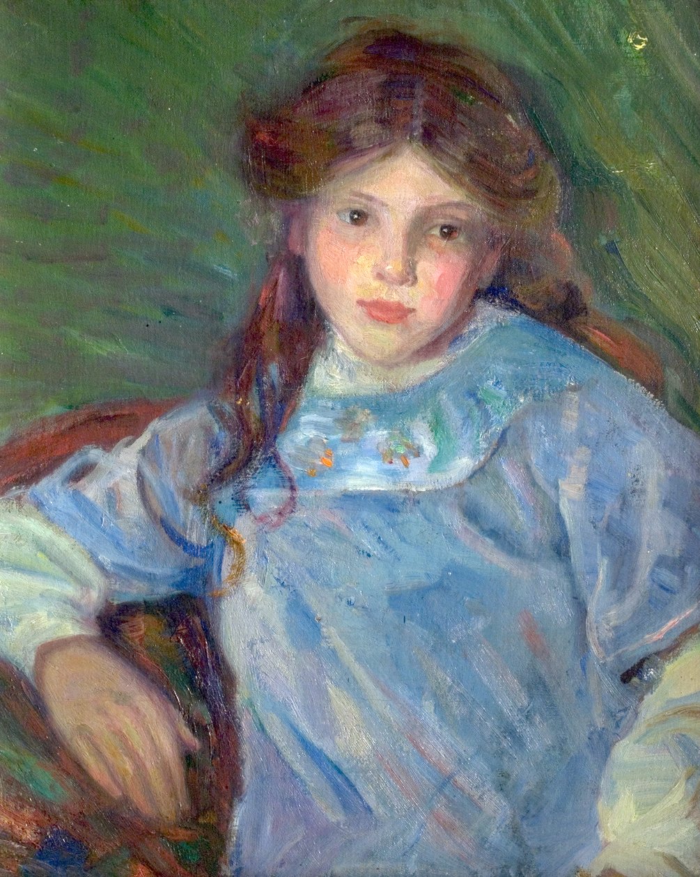 Cecilia (olie på lærred) af Janine Forbes Robertson