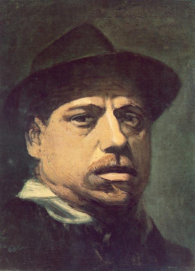 Selvportræt af Janos Nagy Balogh