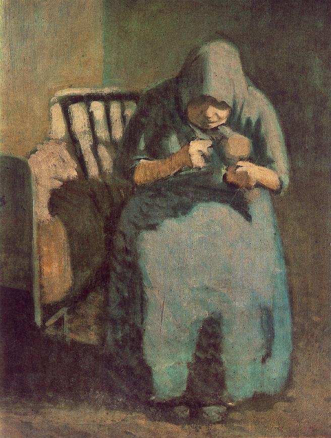 Kunstnerens mor af Janos Nagy Balogh