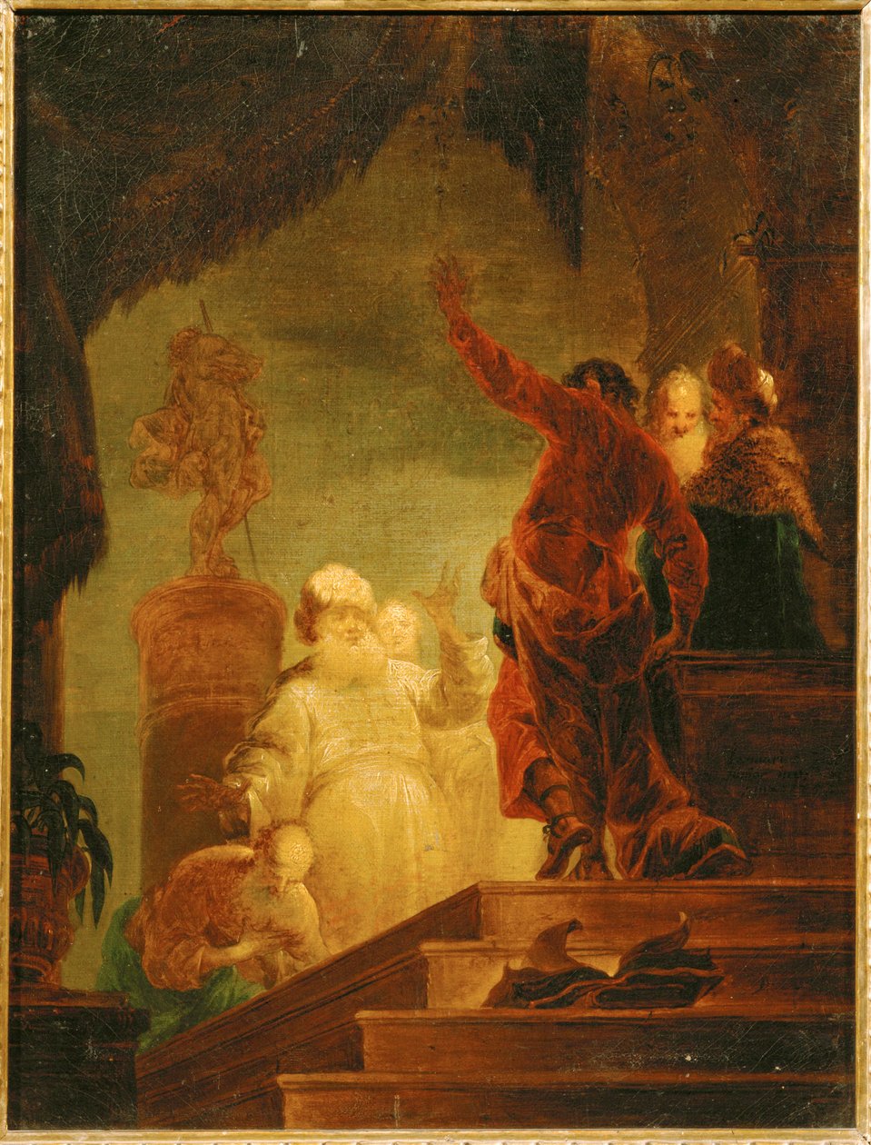 Sankt Paulus i Athen af Januarius Zick