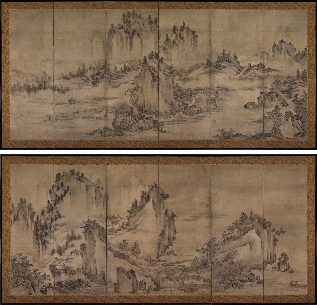 Landskab af Japan, Muromachi period
