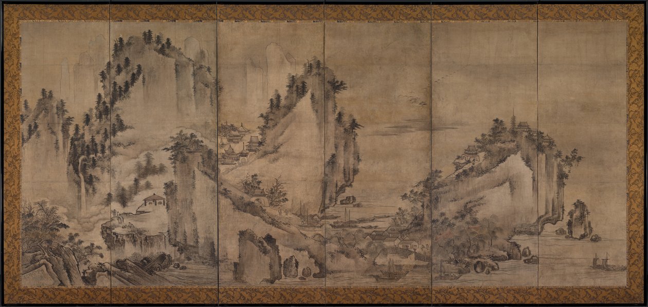 Landskab af Japan, Muromachi period