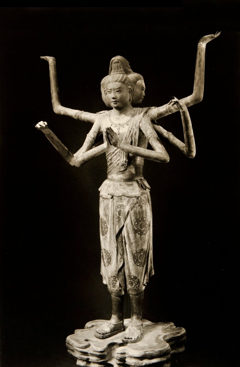 Ashura, fra det 8. århundrede, Nara Periode, Kofukuji, 1950 af Japanese Photographer