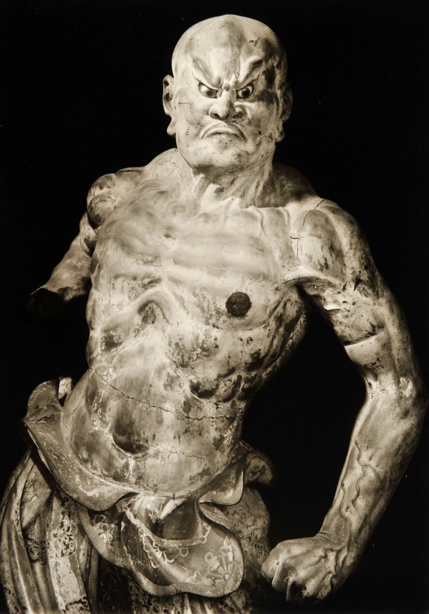 Fra nu af, wrestlere, fra air ry Kamakura Perio d, pudderdug, Japan af Japanese Photographer
