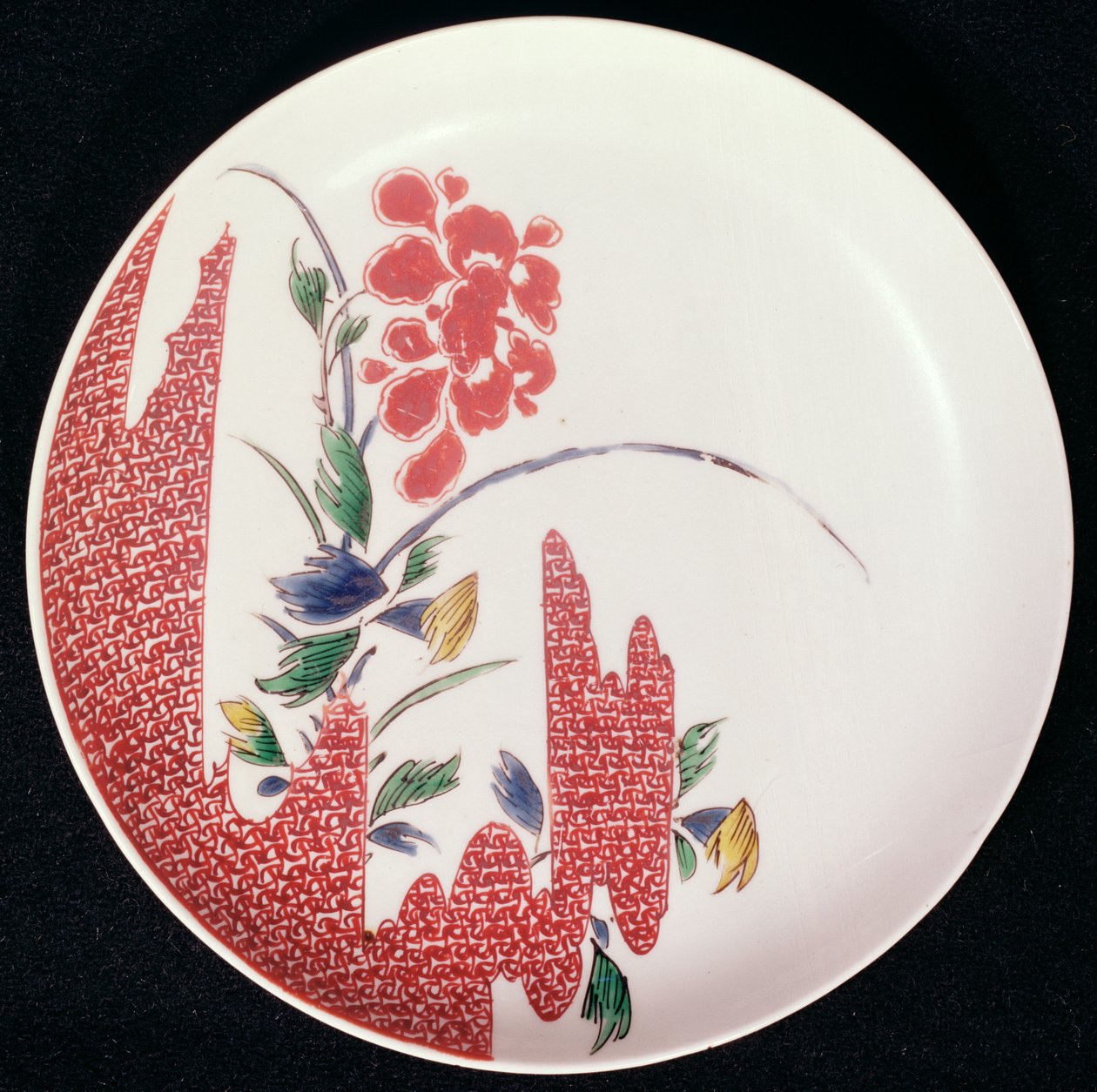 Nabeshima tallerken, ca. 1716-35 (porcelæn) af Japanese School