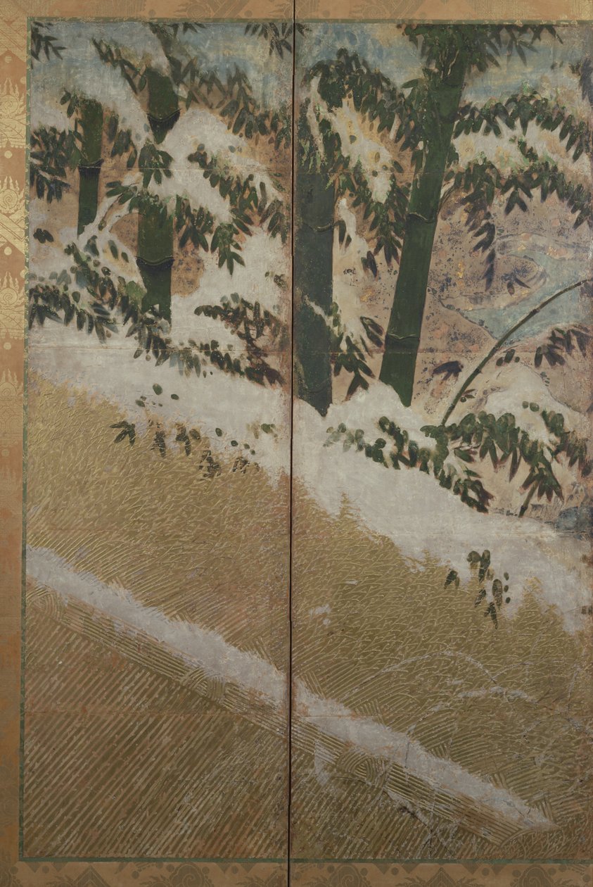 Vinterens planter, ca. 1550, af Japanese School