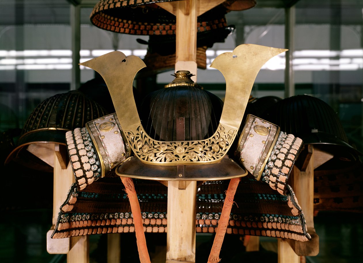 Samuraihjelm, midten af det 14. århundrede af Japanese School