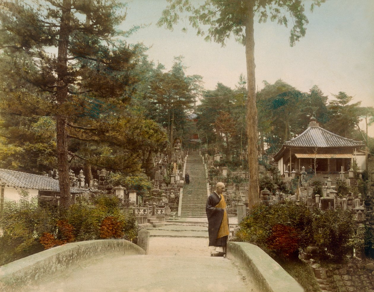 Kurodani Graves, Kyoto, c1890