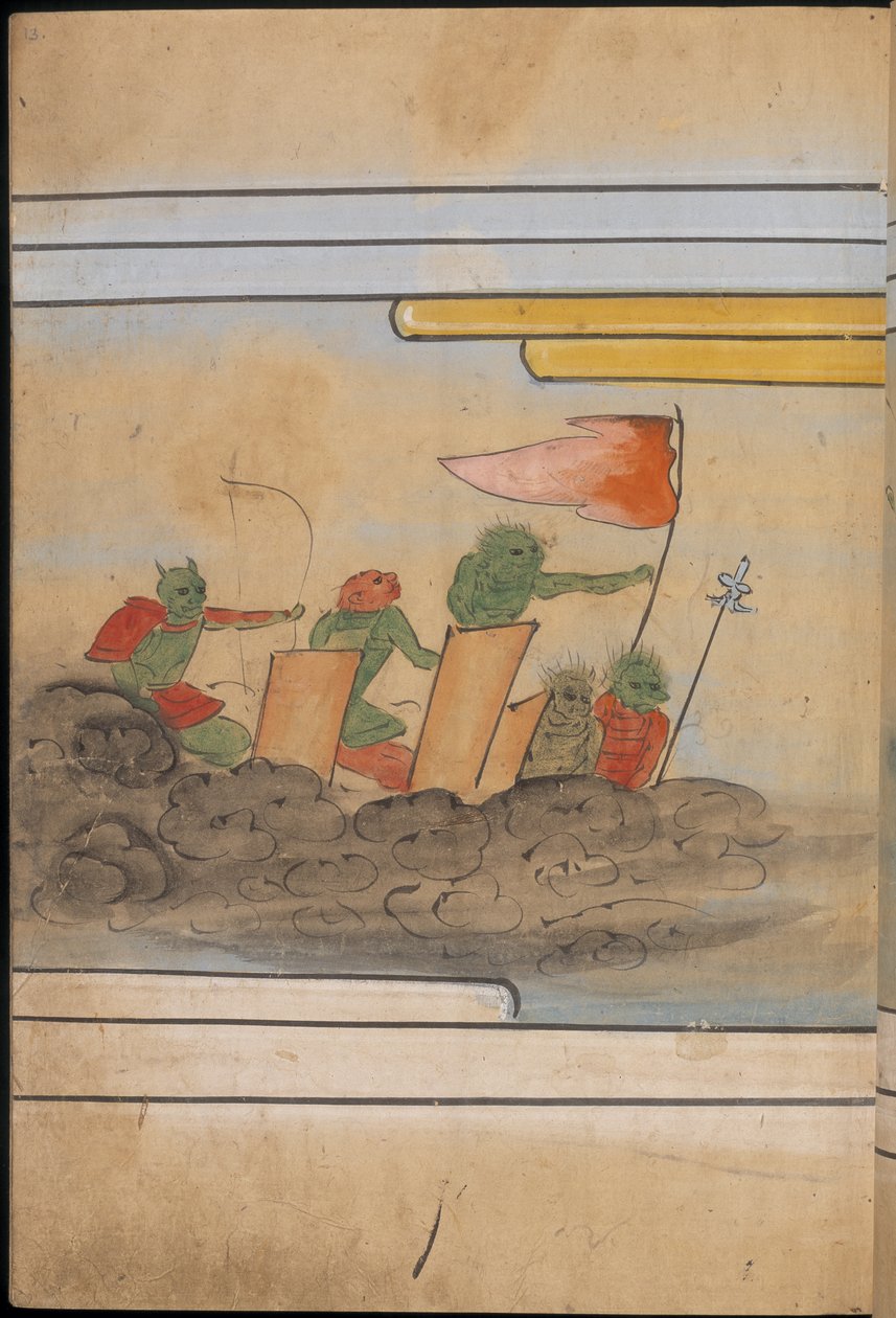 Bevæbnede nisser, illustration fra 