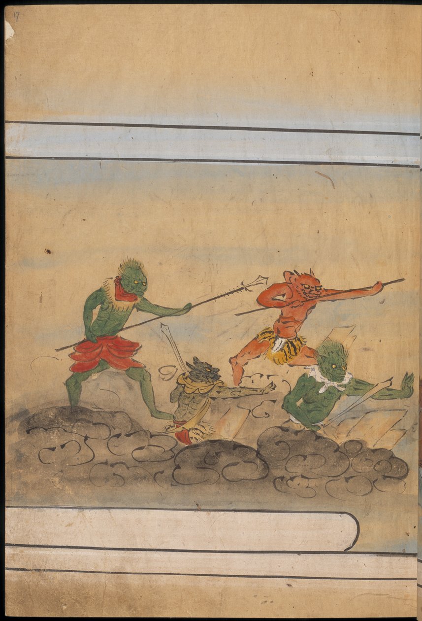 Bevæbnede nisser, illustration fra 