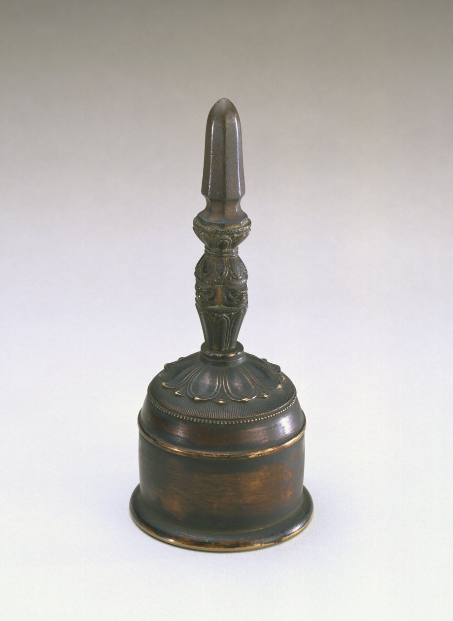 Buddhistisk rituel klokke, Kamakura-perioden, 1185-1333 (keramik) af Japanese School