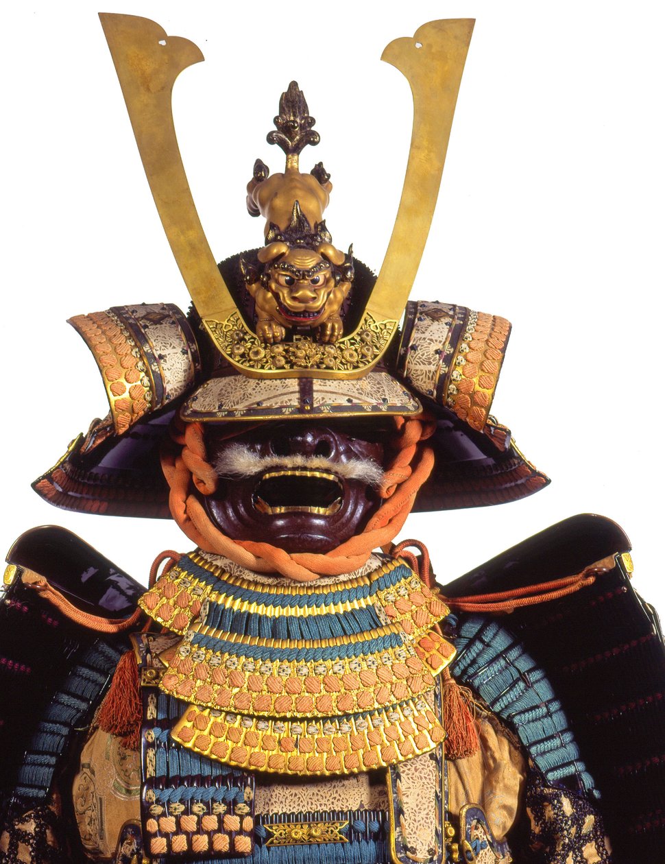 Ceremoniel rustning til en samurai, Edo-periode (blandet medier) af Japanese School