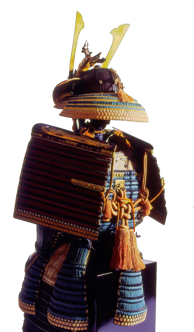 Ceremoniel rustning til en samurai, Edo-periode (blandet medier) af Japanese School