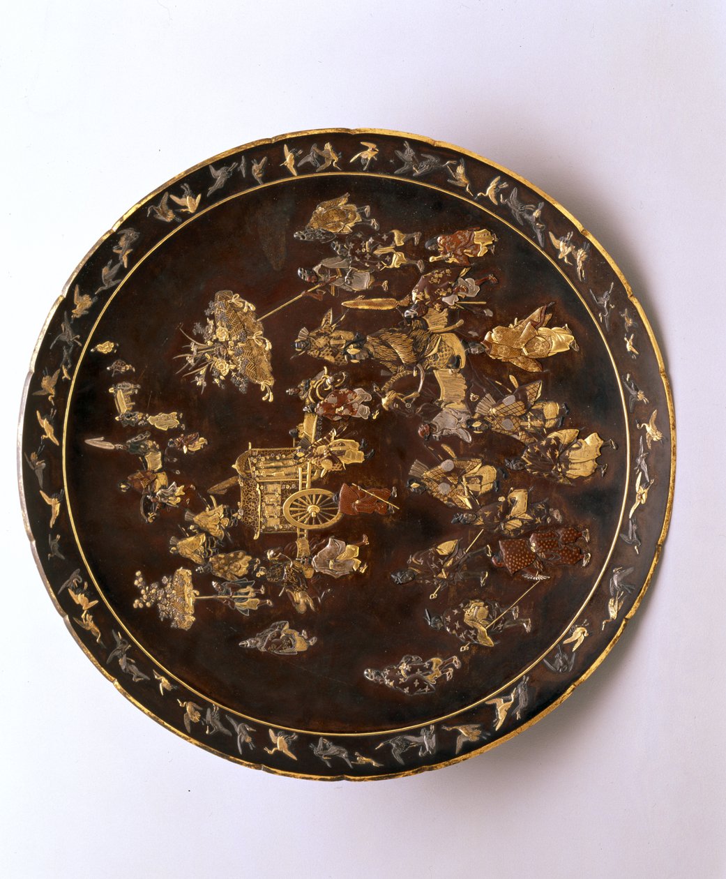 Oplader, ca. 1885 (bronze, sølv, kobber og forgyldt) af Japanese School