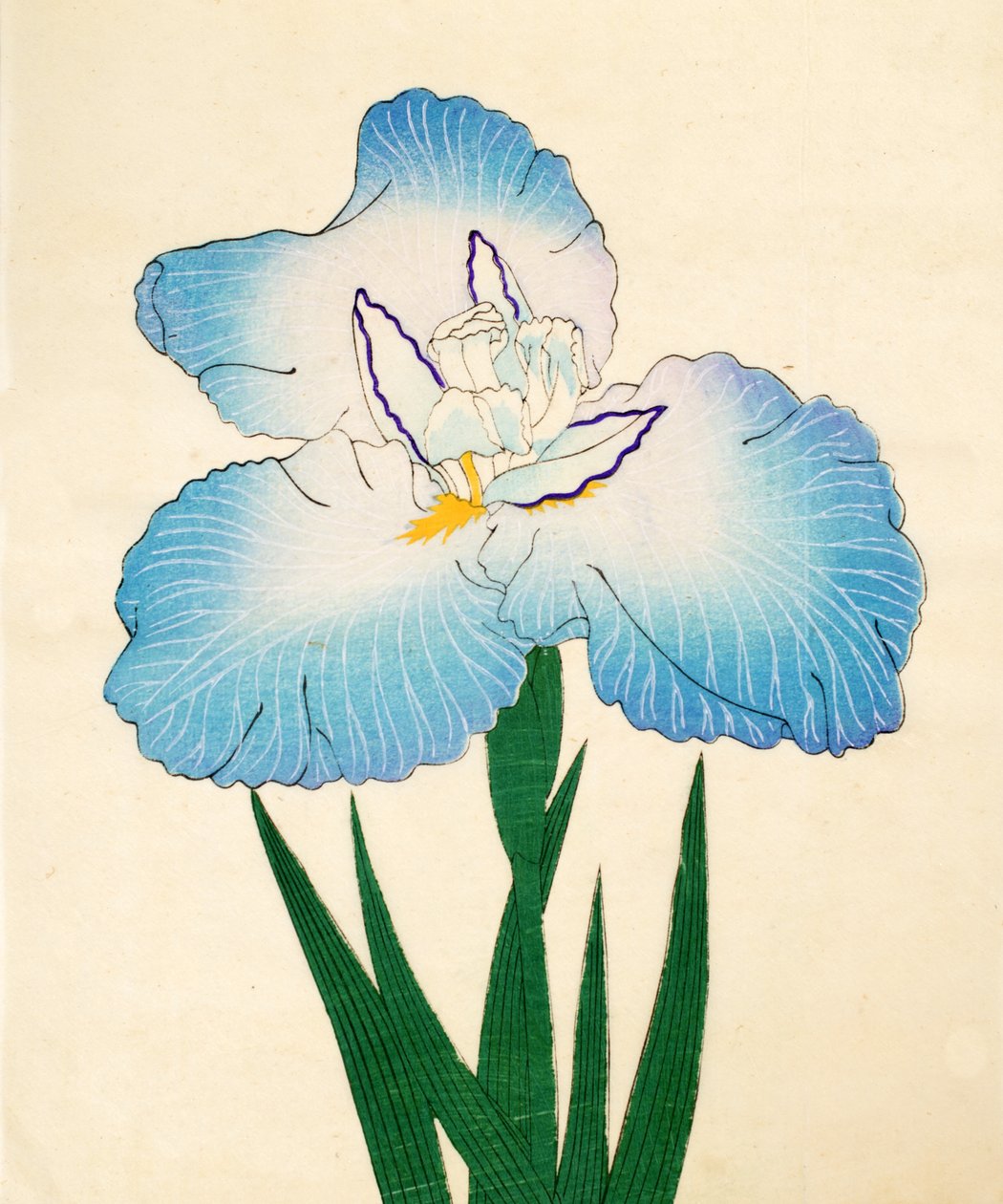Irojiman, nr. 80, 1890 (træblok i farver) af Japanese School