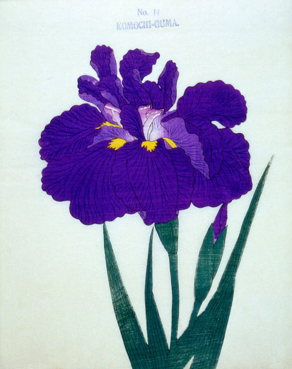 Barnebærende bjørn. 14, 1898 af Japanese School