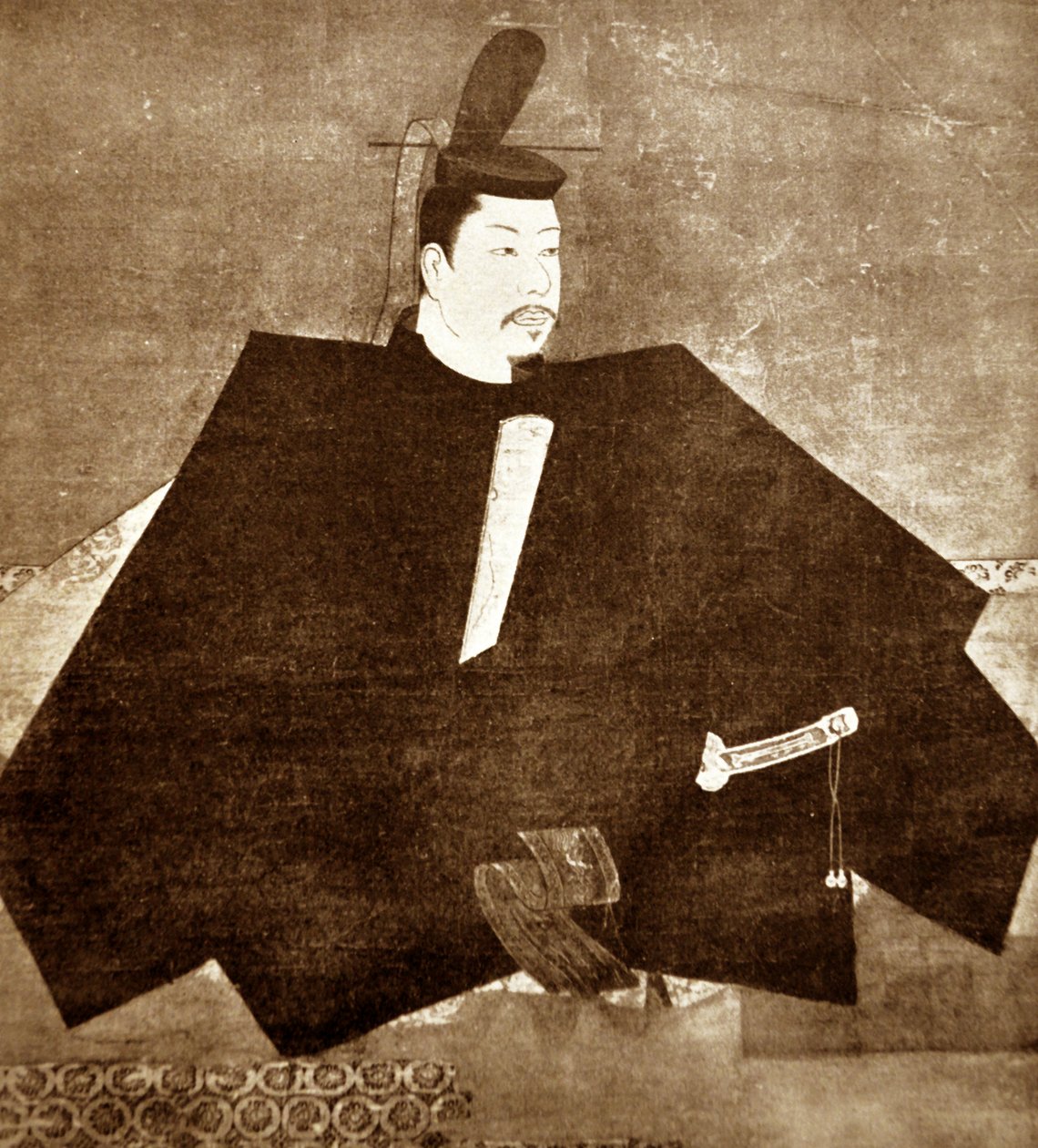 Minamoto no Yoritomo (tryk) af Japanese School