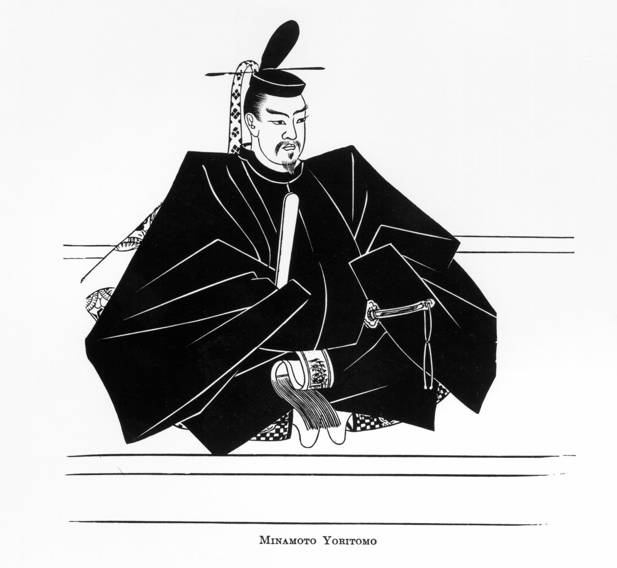 Portræt af Minamoto Yoritomo, fra 
