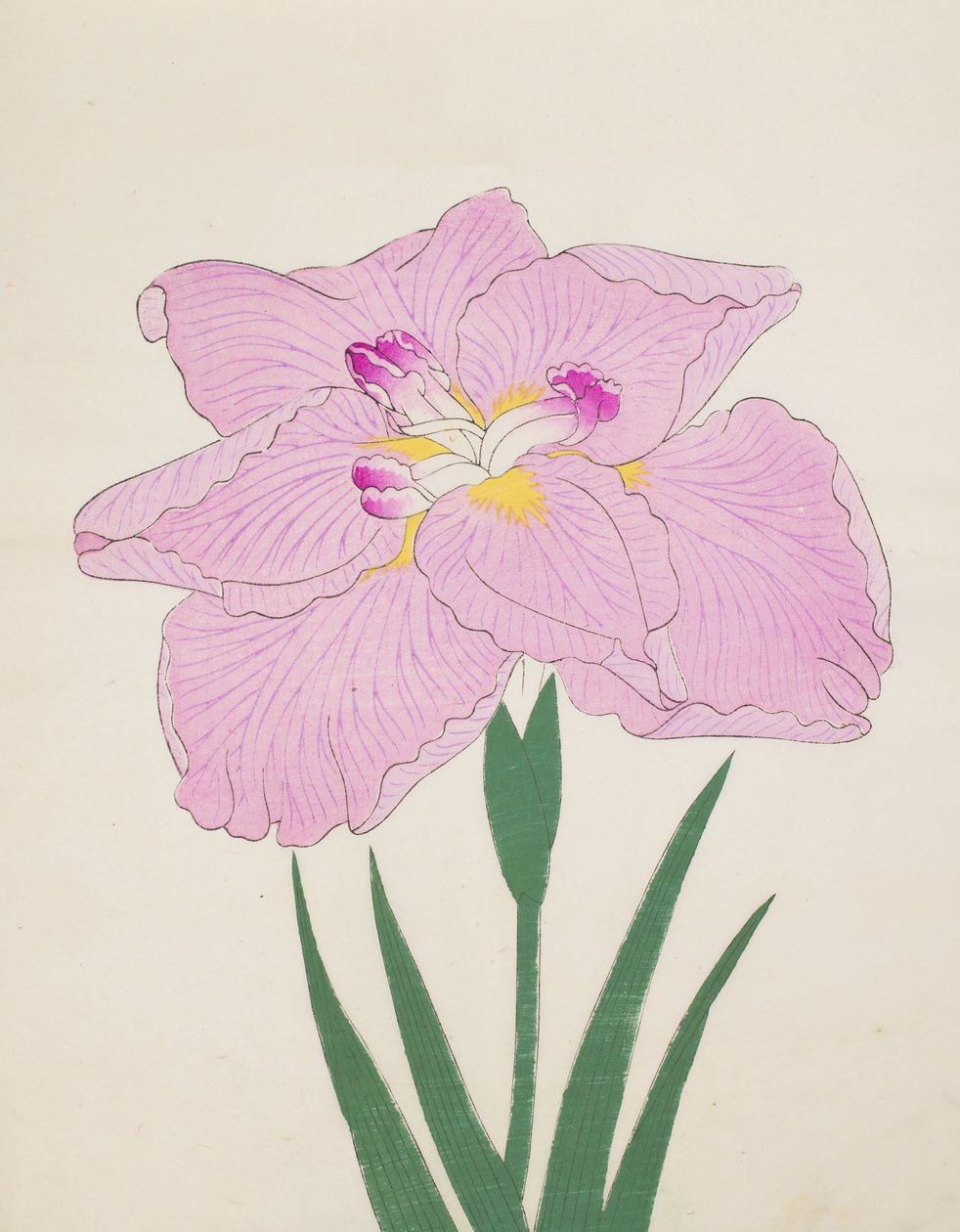 Shu-Fu-Raku, nr. 58, 1890 (træblok i farver) af Japanese School