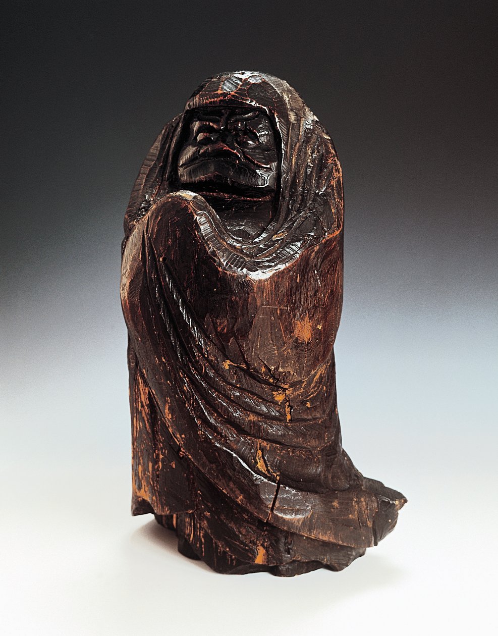 Statuette, der forestiller Daruma (Bodhidharma, grundlægger og første patriark af Zen) af Japanese School
